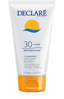 Солнцезащитный лосьон с омолаживающим действием Anti-Wrinkle Sun Lotion SPF 30 Declare