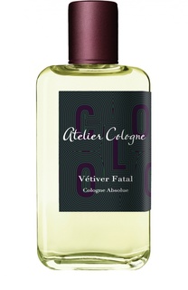 Парфюмерная вода Vetiver Fatal Atelier Cologne