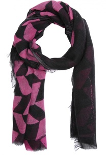 Кашемировый шарф с принтом Giorgio Armani