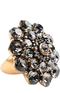 Кольцо с кристаллами Oscar de la Renta