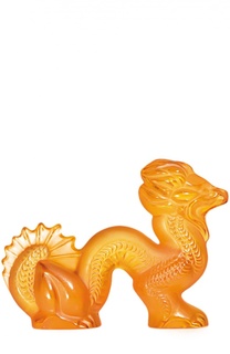 Статуэтка Dragon "Small Amber" Lalique