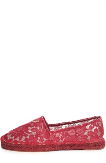 Эспадрильи из кружева Taormina Dolce &amp; Gabbana