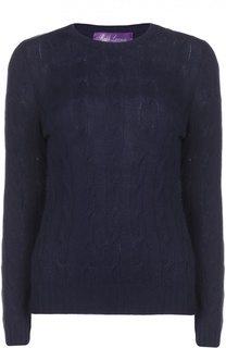 Кашемировый пуловер с вязаным узором Ralph Lauren
