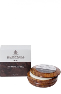 Люкс-мыло для бритья в деревянной чаше Sandalwood Truefitt&amp;Hill