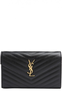 Сумка Monogram Envelope из стеганой кожи Saint Laurent