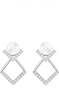Серьги Edify с подвесками Swarovski