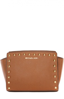 Сумка Selma Medium с металлическими заклепками MICHAEL Michael Kors