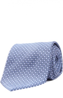 Шелковый галстук в клетку Prince of Wales Brioni