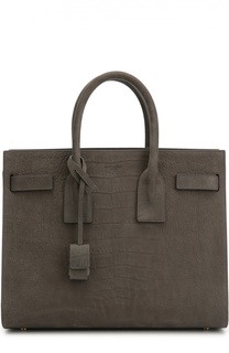 Сумка Sac De Jour Small с тиснением Saint Laurent