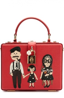 Сумка Dolce Box с аппликацией DG Family Dolce &amp; Gabbana