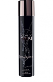 Сухое масло для тела и волос Black Opium YSL