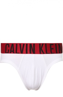 Хлопковые брифы с широкой резинкой Calvin Klein