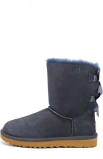 Замшевые сапоги с бантом UGG Australia