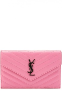 Сумка Monogram Envelope из стеганой кожи Saint Laurent