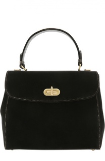 Сумка Medium Tiffin из бархата Ralph Lauren
