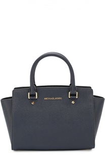 Сумка Selma Medium из сафьяновой кожи MICHAEL Michael Kors