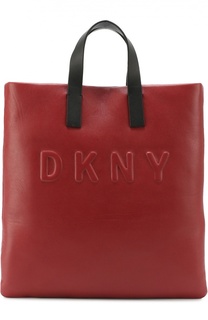 Сумка-шоппер с логотипом бренда DKNY