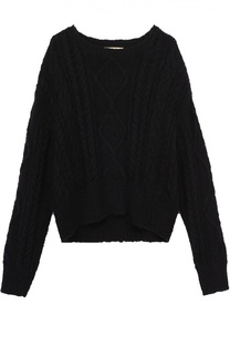 Укороченный хлопковый пуловер крупной вязки Denim&amp;Supply by Ralph Lauren