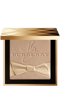 Парфюмированная сияющая компактная пудра, оттенок 02 Gold Shimmer Burberry