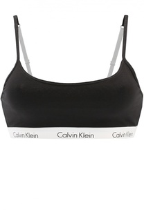 Бралетт с логотипом бренда Calvin Klein