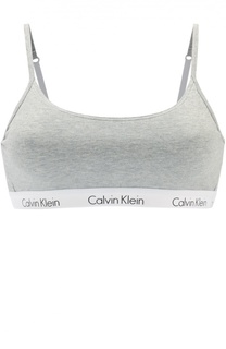 Бралетт с логотипом бренда Calvin Klein