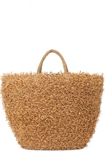 Плетеная сумка Summertime из рафии Sans-Arcidet