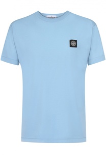 Хлопковая футболка с круглым вырезом Stone Island