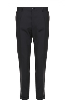 Шерстяные брюки прямого кроя Dolce &amp; Gabbana