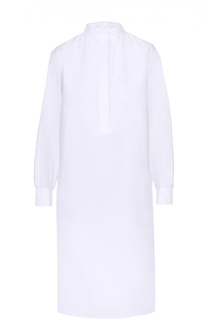 Платье-рубашка прямого кроя с воротником-стойкой Atlantique Ascoli