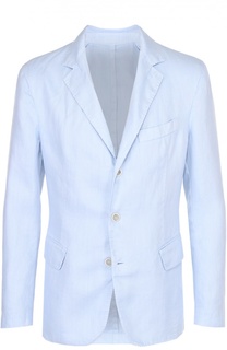 Льняной приталенный пиджак 120% Lino