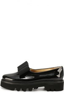 Лаковые лоферы Smoking-Ripsschleife с бантом Walter Steiger