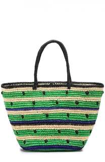 Плетеная сумка с декором Sensi Studio
