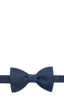 Шелковый галстук-бабочка с узором Lanvin