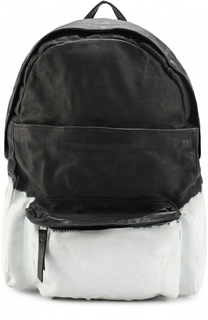 Кожаный рюкзак с двумя внешними карманами OXS rubber soul