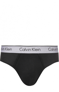 Хлопковые брифы с широкой резинкой Calvin Klein