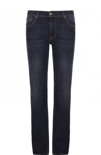 Джинсы прямого кроя с контрастной прострочкой 7 For All Mankind