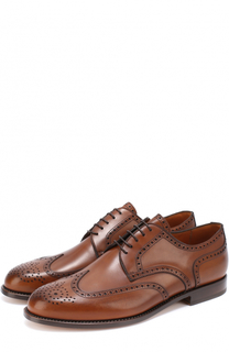 Кожаные дерби с брогированием W.Gibbs