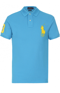 Хлопковое поло с короткими рукавами Polo Ralph Lauren