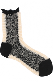 Хлопковые носки с принтом Antipast