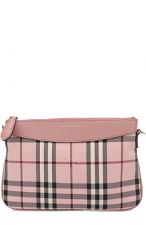 Клатч Peyton с отделкой из клетчатого текстиля Burberry
