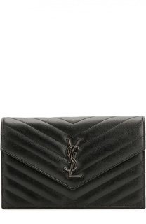 Сумка Monogram Envelope mini из стеганой кожи Saint Laurent