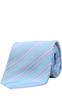 Шелковый галстук в полоску Brioni