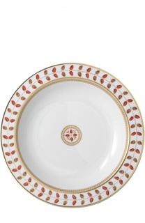 Блюдо круглое глубокое Constance Rouge Bernardaud