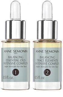 Восстанавливающий баланс кожи интенсивный комплекс с эфирными маслами и олигоэлементами Anne Semonin