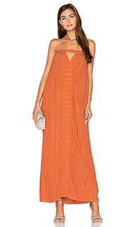 Плиссированное жатое платье с вшитым бюстгальтером - KITX