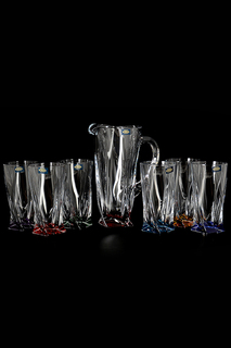 Набор графин и стаканы 7 пр. Crystalite Bohemia