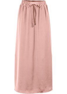 Макси-юбка с разрезами (розовый) Bonprix