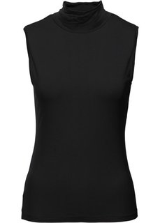 Топ-водолазка (черный) Bonprix