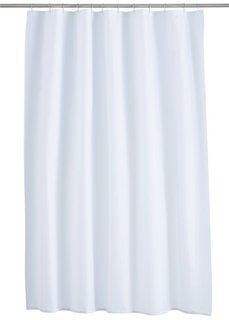 Штора для ванной Однотонная (белый) Bonprix