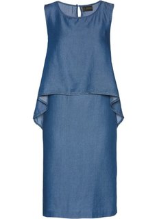 Платье класса Премиум (синий) Bonprix